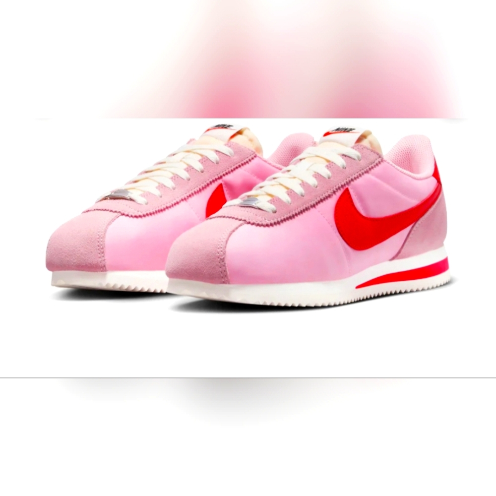 Nike Cortez Women's Pink and Red Sneakers